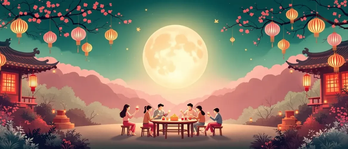 中秋月圆·合家欢